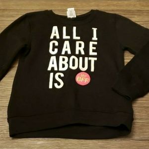 Girls Cold Crush black sweatshirt size XL 14/16